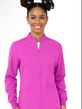 Women's Orchid Zip-Front Utility Jacket